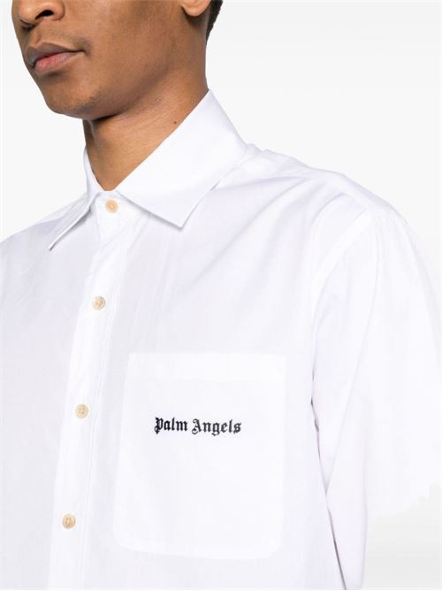 Shirt with logo PALM ANGELS | PMGE024S24FAB0010110